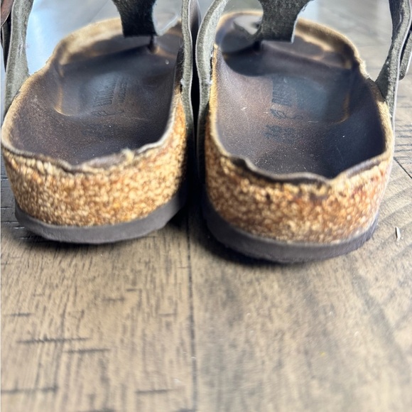 Birkenstock Brown Sandals Cork Midsole Comfort - Picture 7 of 9